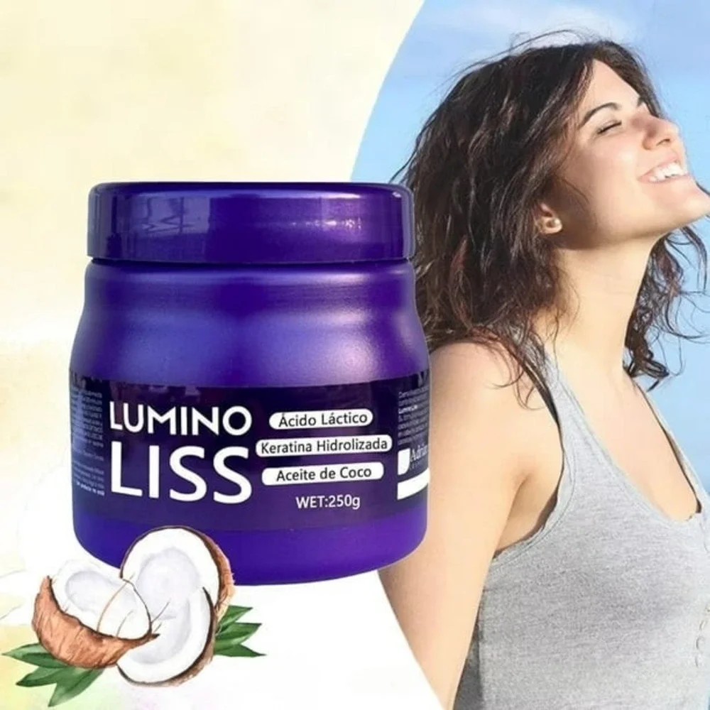 LUMINO LISS Protein Correction Hair Cream 250g | Keratin Straightening Treatment